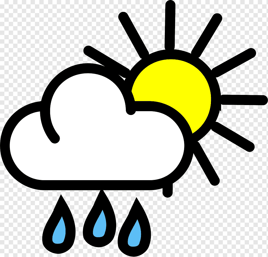 Scattered Showers | Music lessons, Weather symbols, Clip art - Clip Art ...