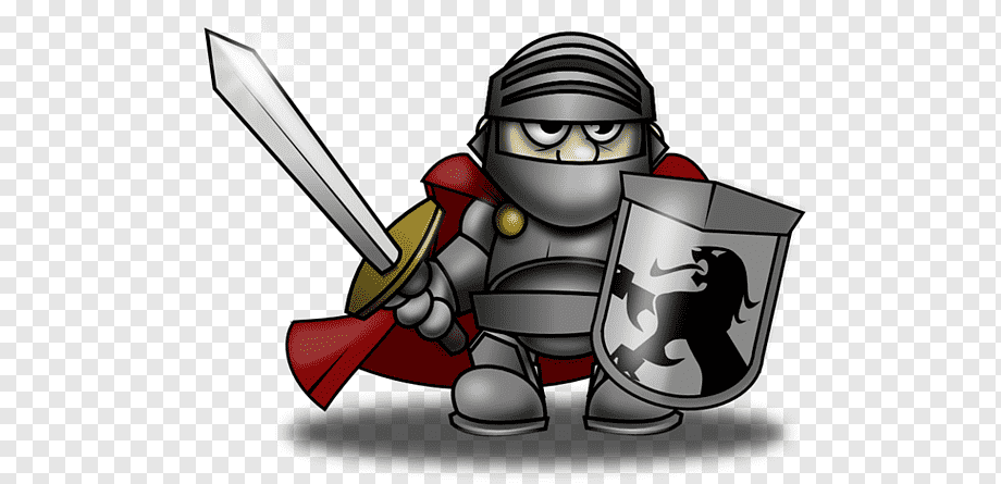 Brave Knight Character - Free Clipart for Games and Websites