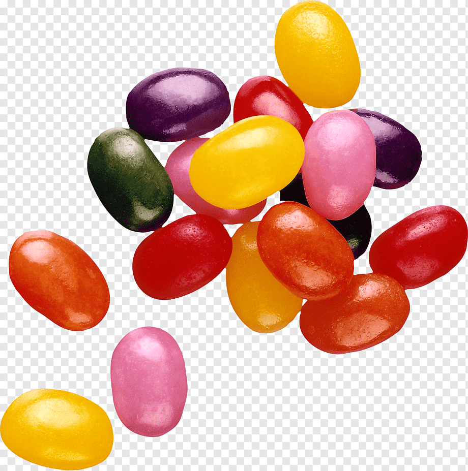Vibrant Jelly Beans - Sweet Candy Photo for Recipes, Blogs & Marketing