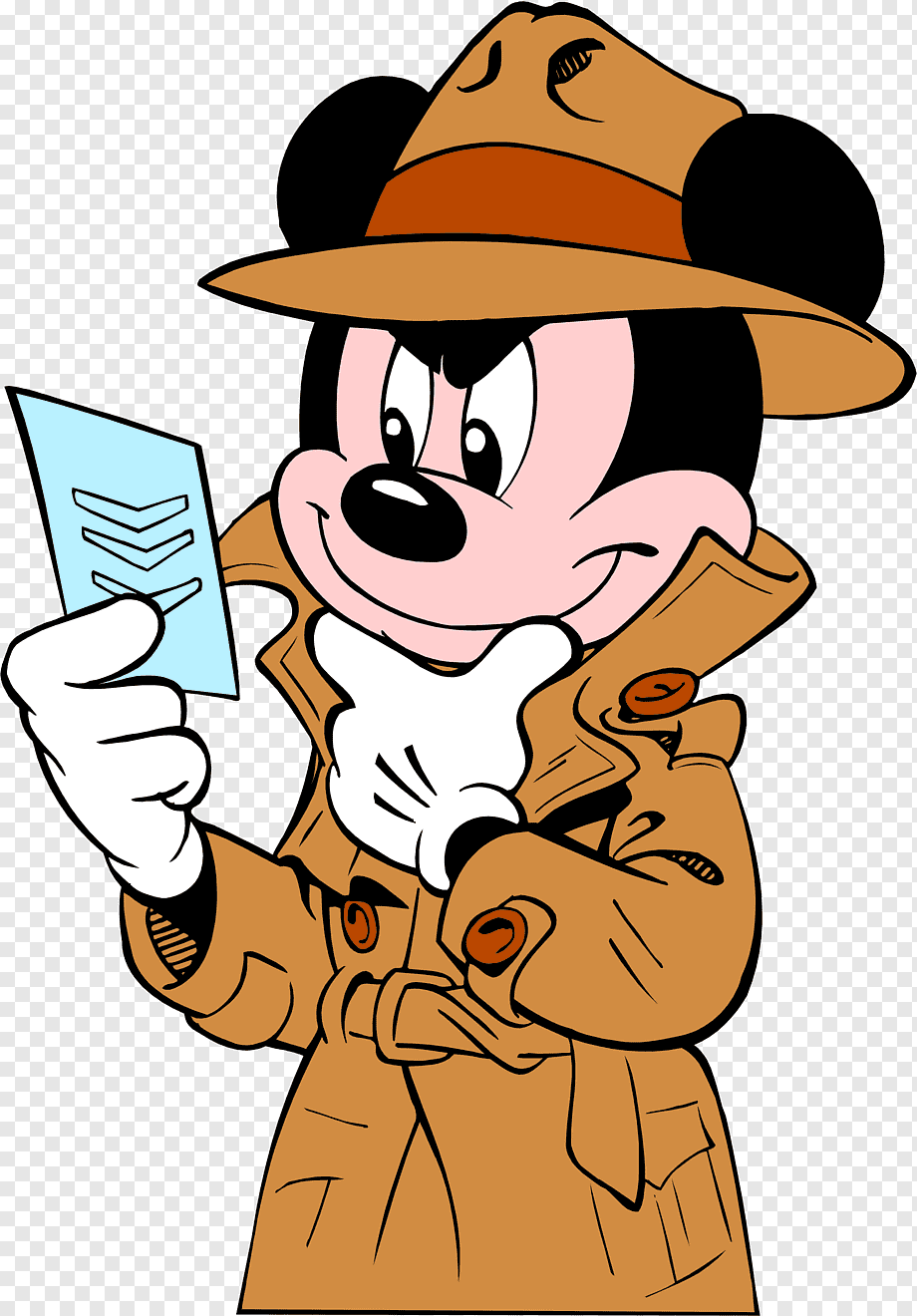 Mickey Mouse Detective - Classic Disney Character in Mystery Role