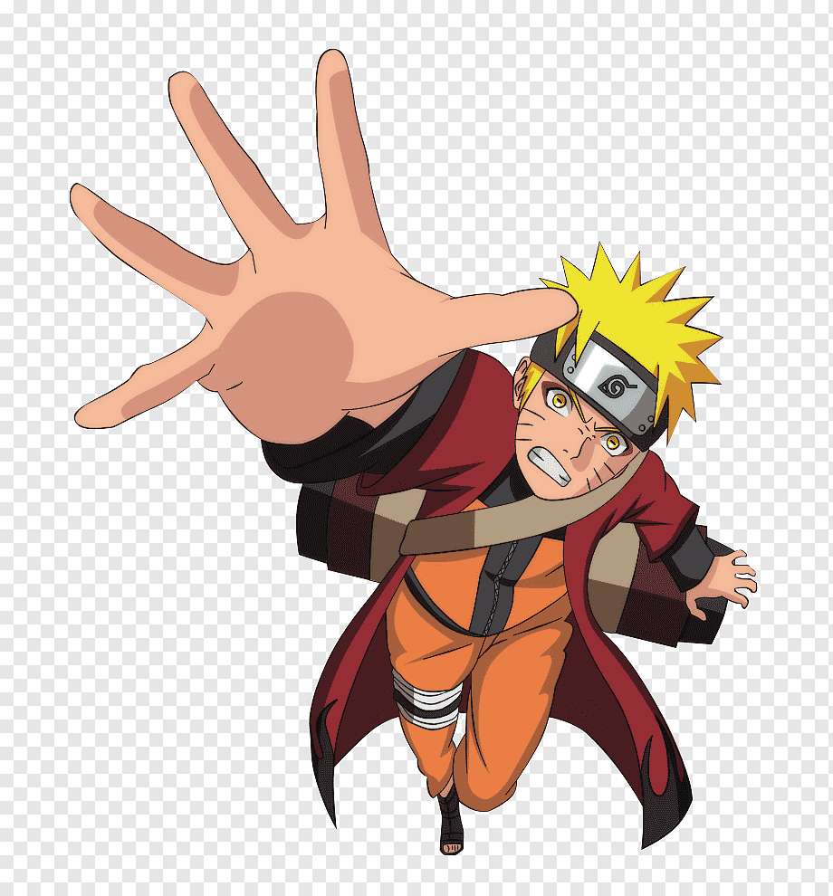 Desenho Naruto PNG - Naruto vetor com fundo transparente.