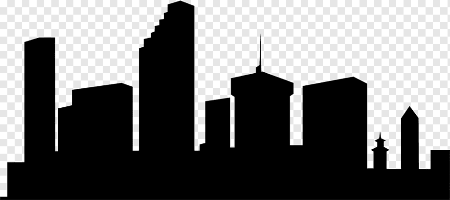 Free City Skyline Silhouette Vector Download City Skyline Clipart ...