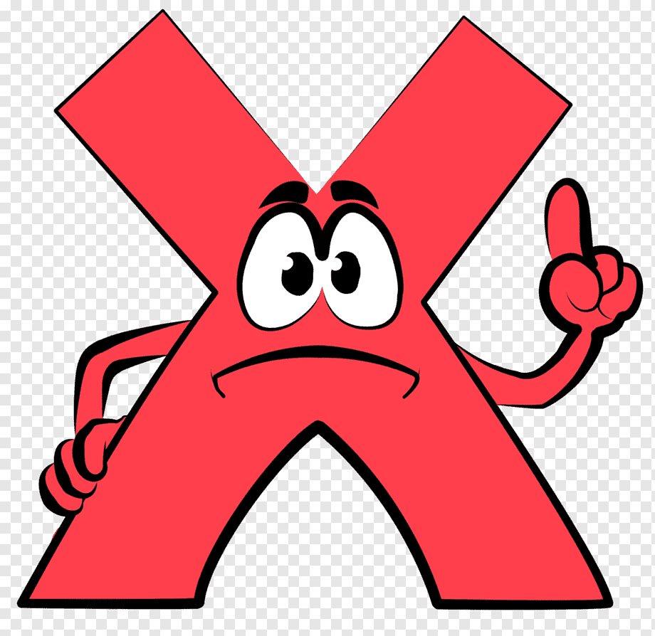 Fun Animated Letter X Character - Educational & Playful Design