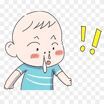 Baby with Cold Symptoms - Illustration for Pediatric Health Content