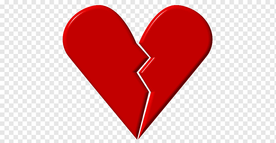 Broken Heart Symbol - Emotional Pain & Heartbreak Visual