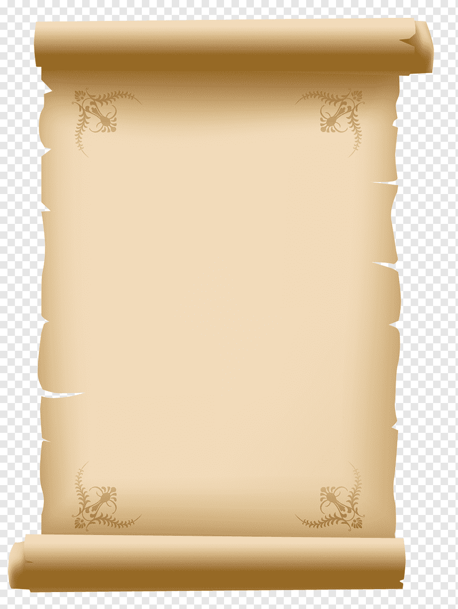 Ancient Scroll PNG Transparent Images Free Download