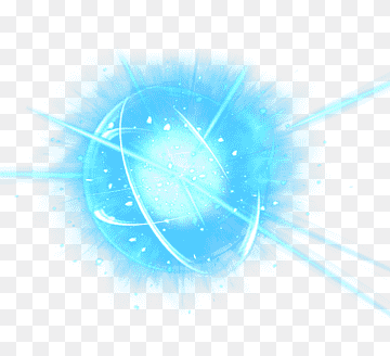 Blue Energy Sphere Graphic - High-Quality PNG for Sci-Fi and Tech Projects