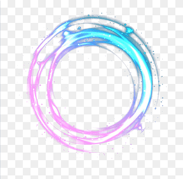 Neon Energy Ring Graphic - Free Transparent PNG Download