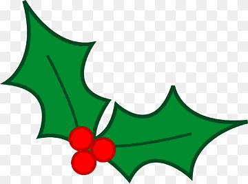 Holly Clip Art - Free Downloadable Christmas Decoration Image