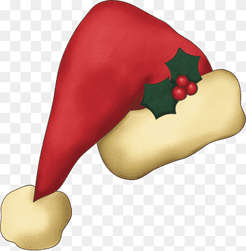 Festive Santa Hat Clipart - Free PNG Download for Holiday Projects