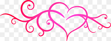 scrollwork hearts - Clip Art Library