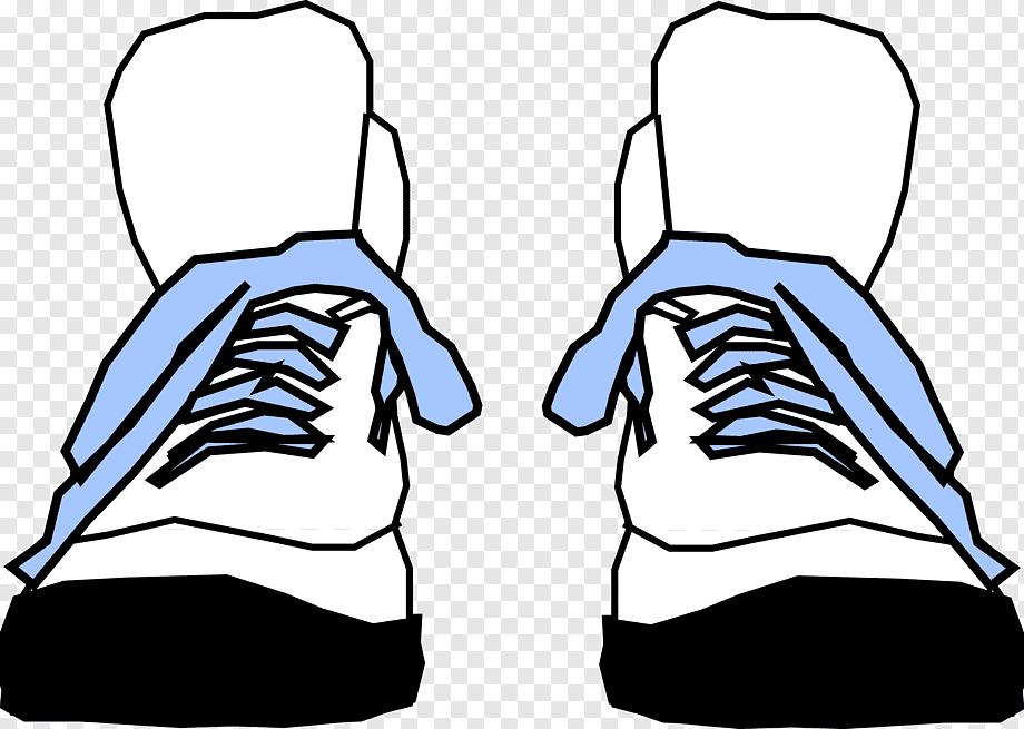 Cartoon Sneakers Clipart - Free Downloadable Vector Illustration