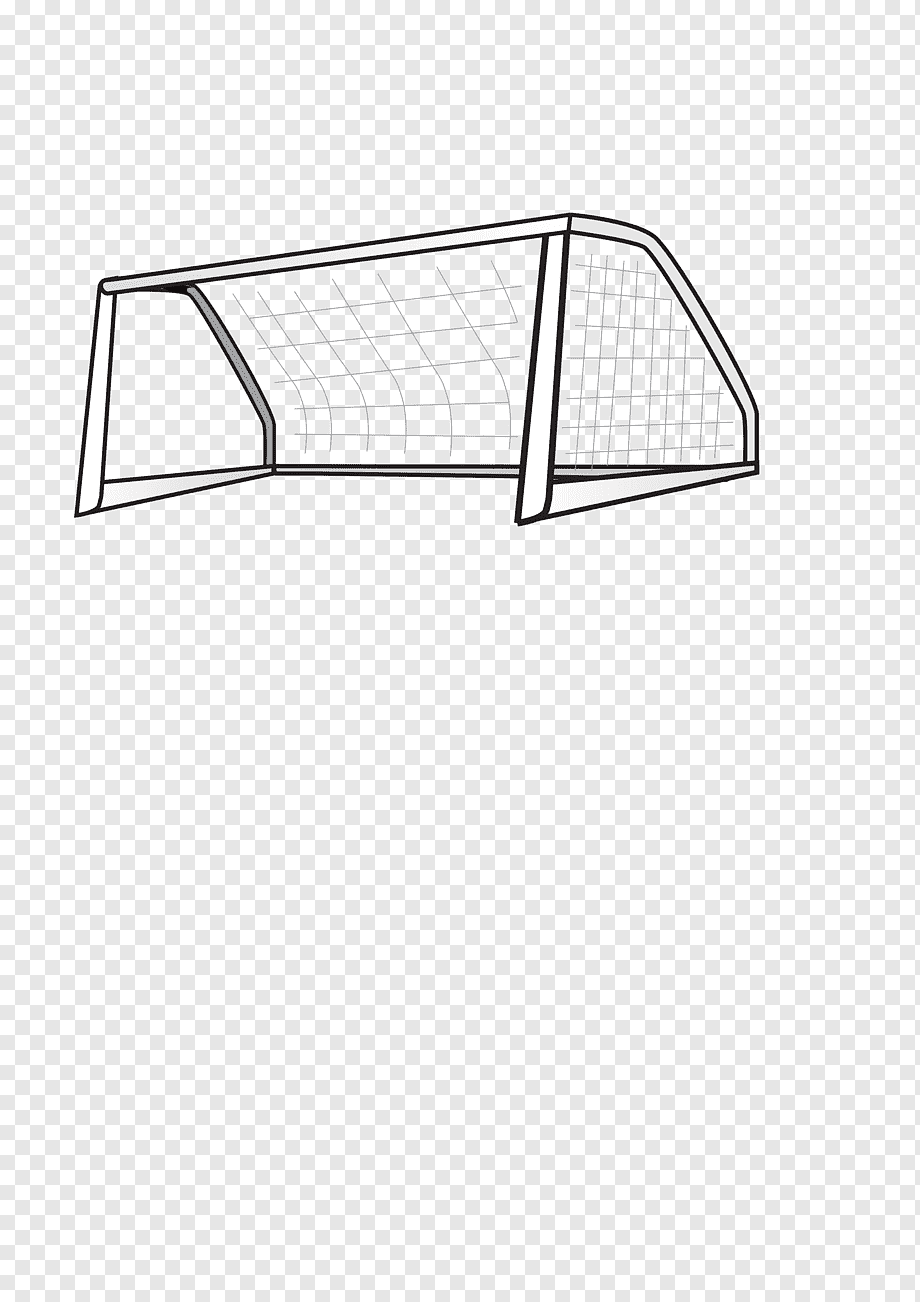 Soccer Goal Illustration - Free Vector Clipart for Sports Design