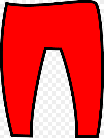 Red Pants Icon - Free Vector Clipart for Web and Design