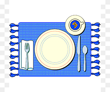 Elegant Table Setting Illustration for Dining & Hospitality Design
