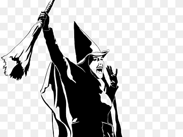 Classic Witch Illustration - Free PNG Clipart for Halloween & Fantasy Projects