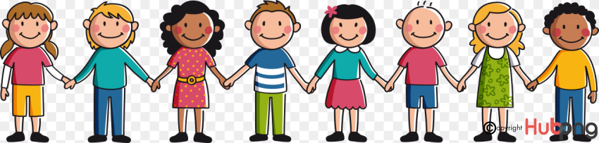 Children Holding Hands: Promoting Unity and Friendship