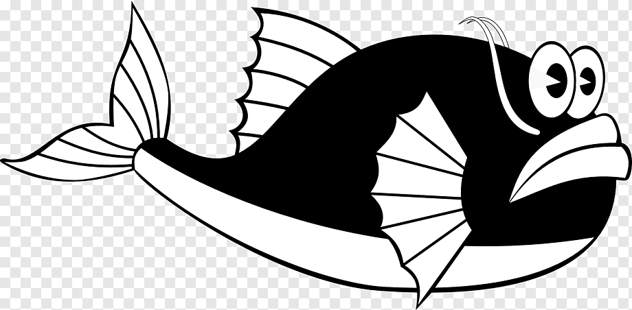 Cartoon Fish Illustration - Free PNG Clipart for Creative Projects