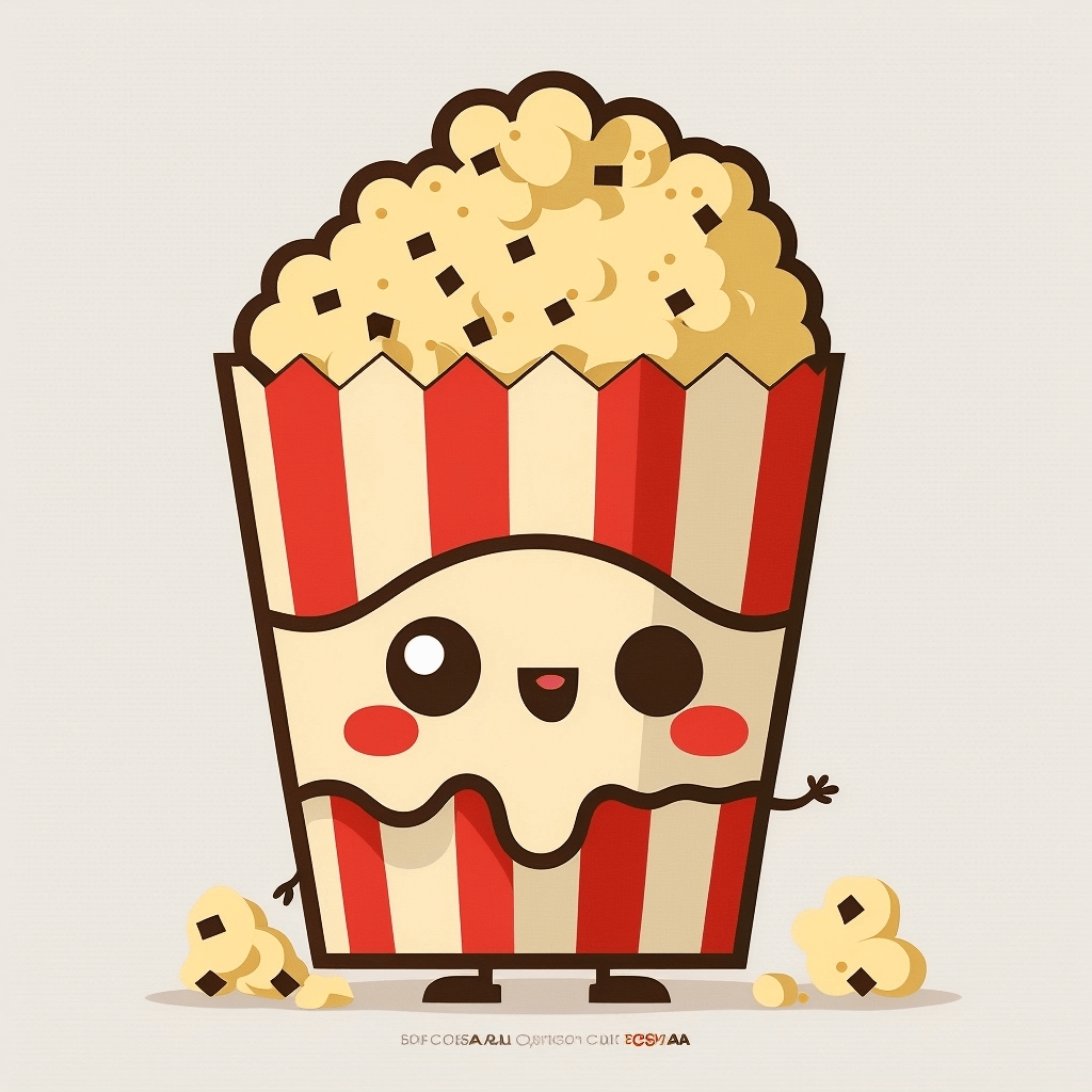 popcorn reds - Clip Art Library