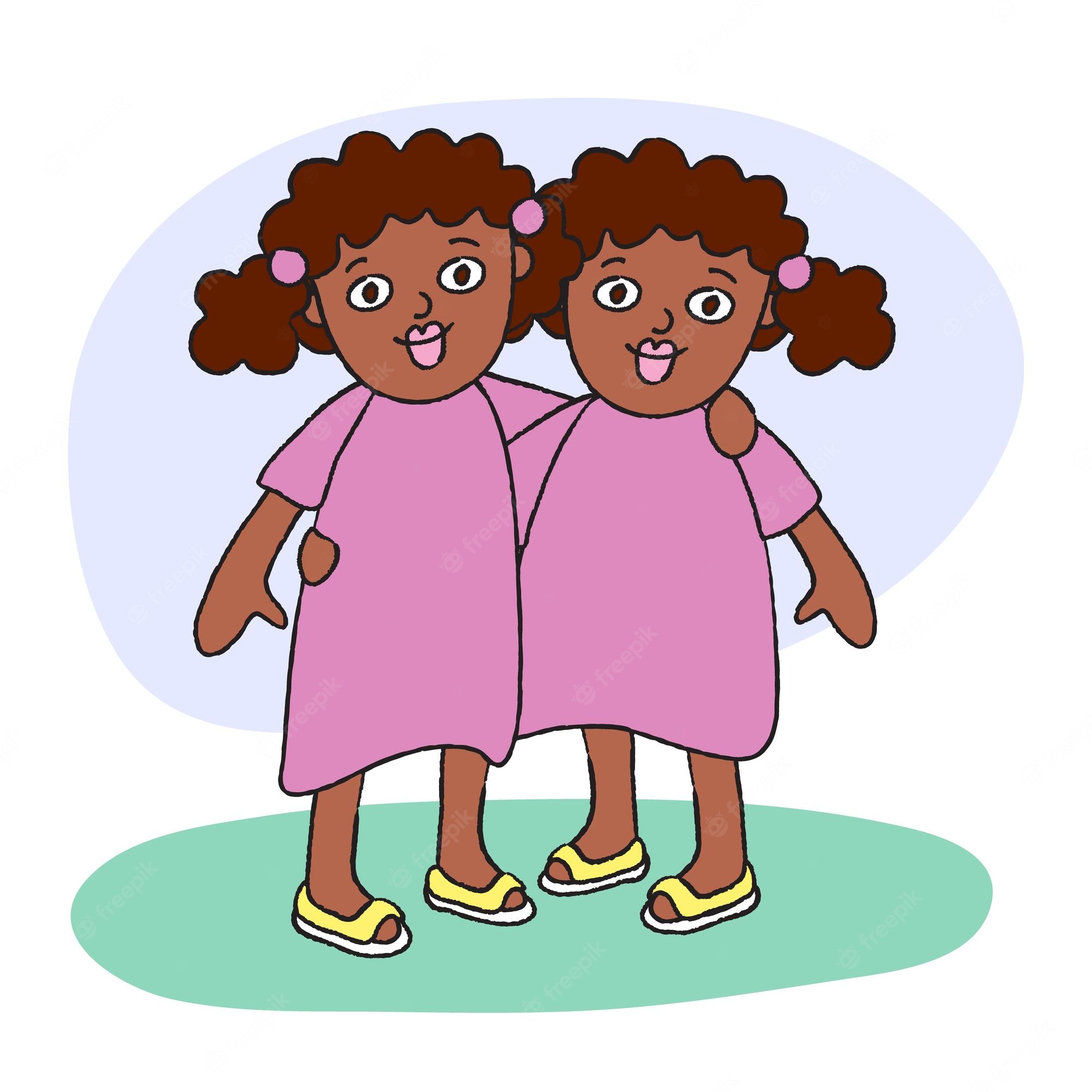 2 Sisters Clip Art Library