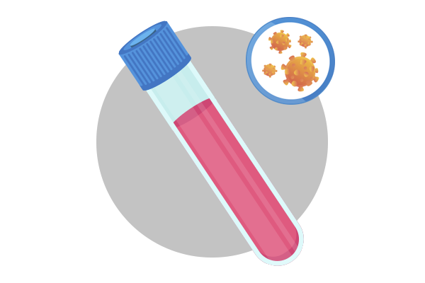 Serologic Test By Immune Cells Illustration Stock Illustration - Clip ...