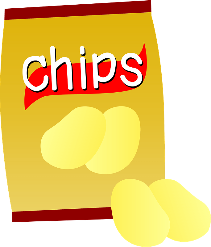 chip foods - Clip Art Library