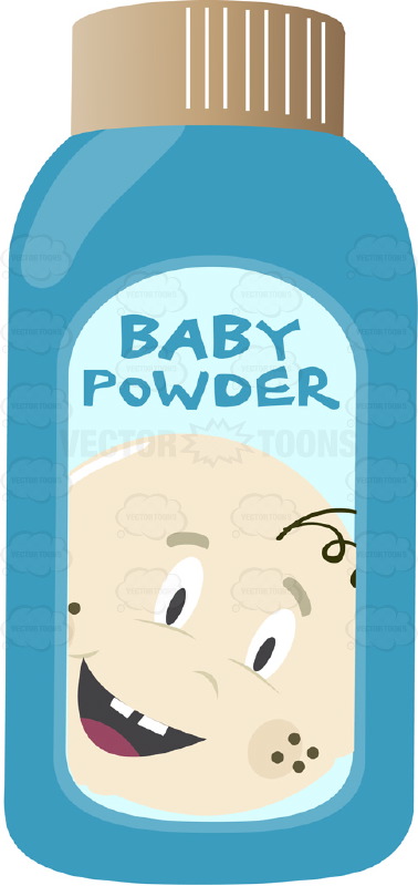 baby powder clipart
