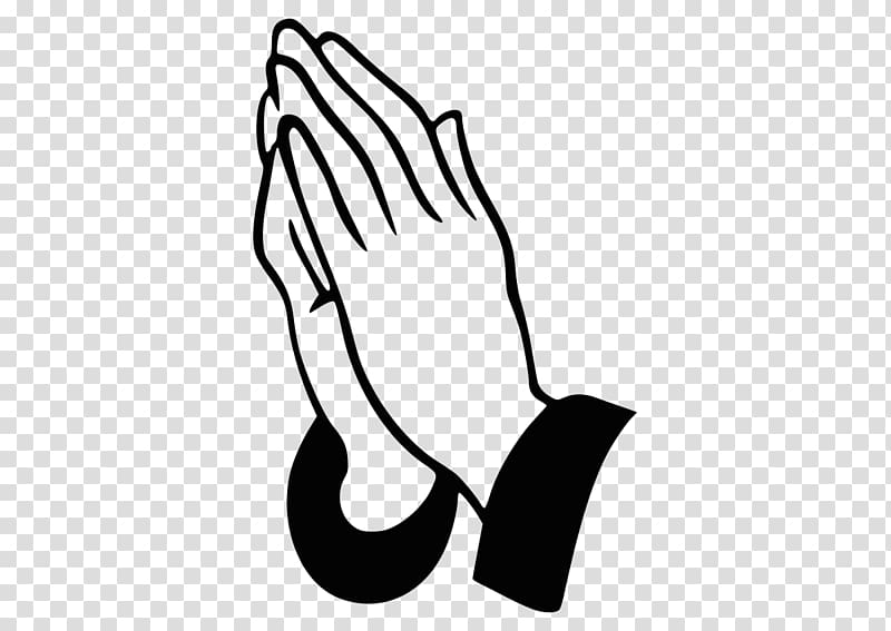 Clip Art Praying Hands Silhouette Prayer Image, PNG, 800x800px - Clip ...