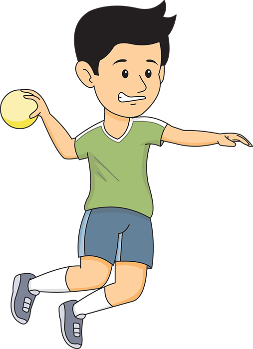 Handball Clipart - handball-player-0914 - Classroom Clipart - Clip Art ...