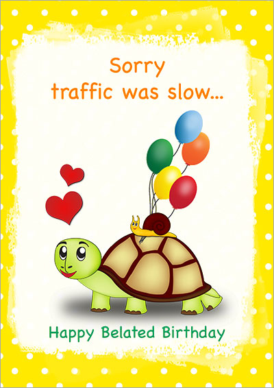 belated birthdays