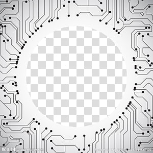 Circuit Diagram PNG Transparent, Technology Lines Circuit Board 