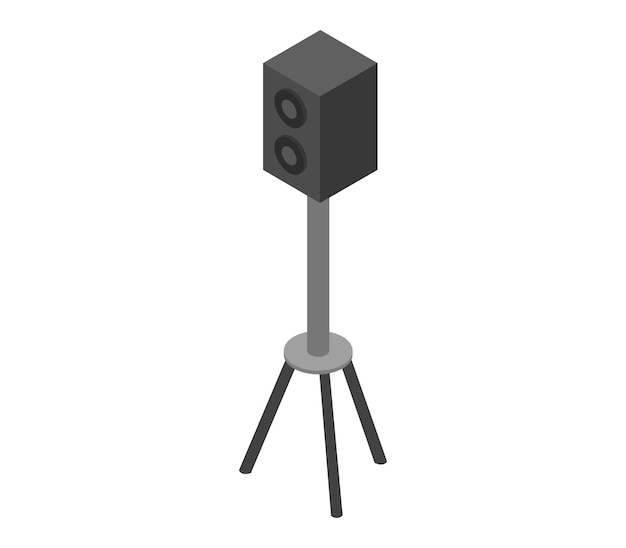 Speakers Tripod Cliparts - Guitar Stand Clipart Png, Transparent 