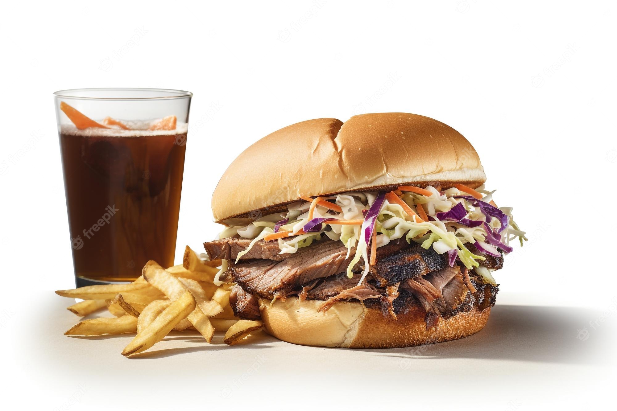 pulled-pork-sandwich-on-a-white-bun-stock-photo-alamy-clip-art-library
