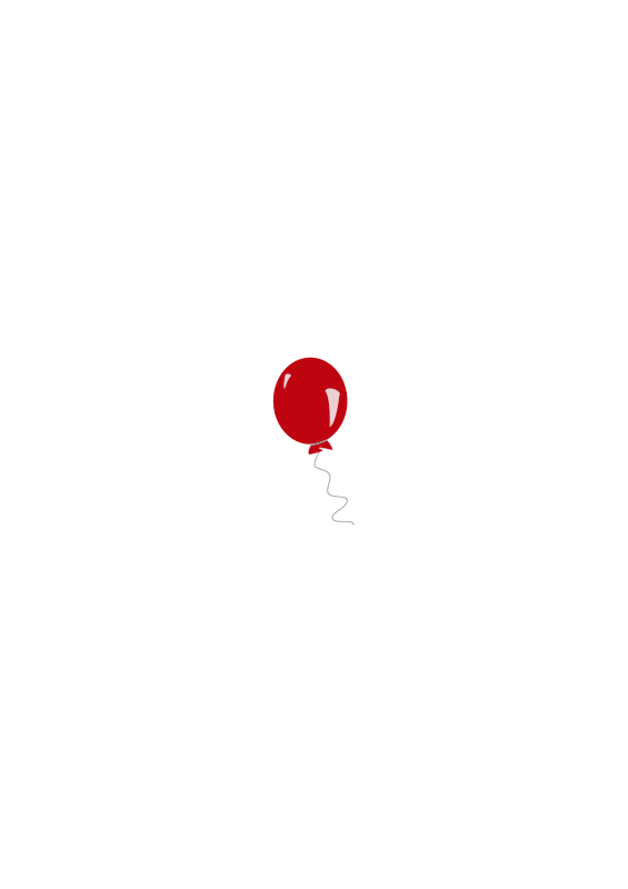 Doodle Balloon Clipart. Personal and comercial use.