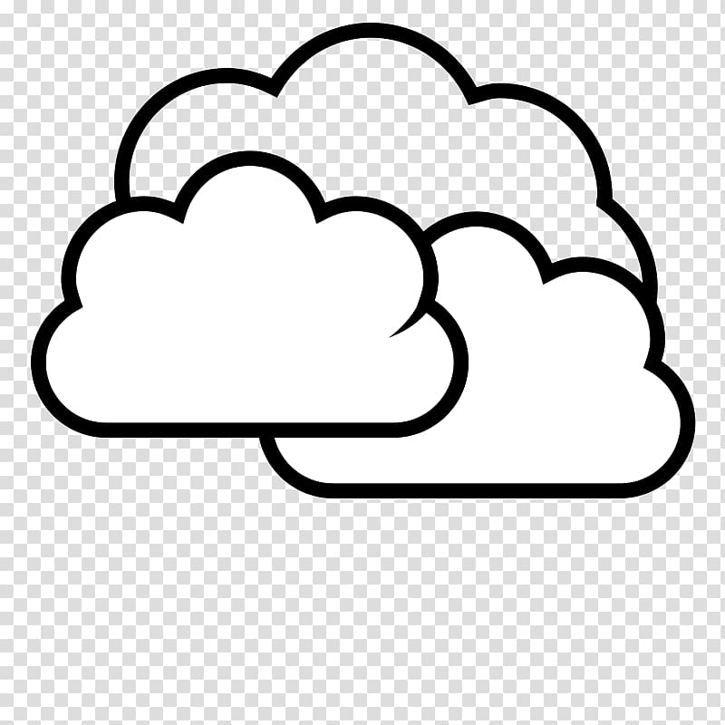 Wind Clip Art - Rainy Weather Clipart Black And White - Free 