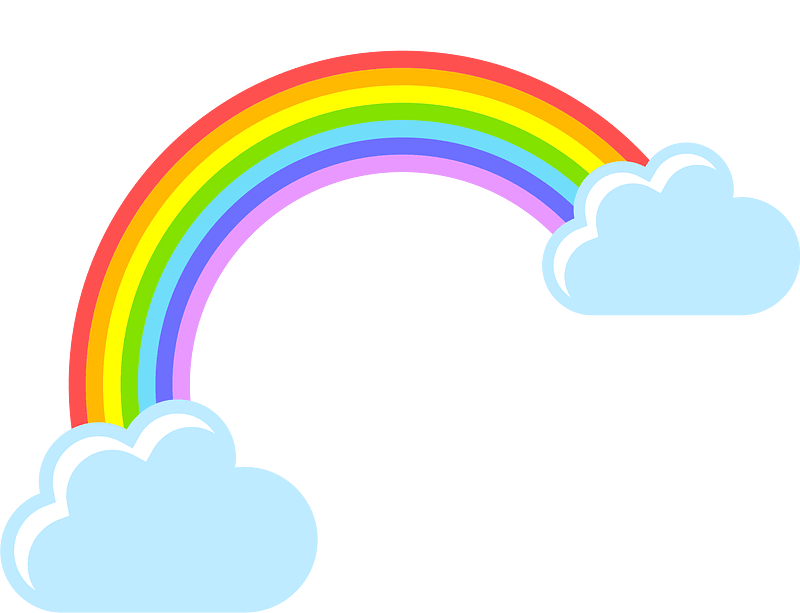 rainbow backgrounds - Clip Art Library