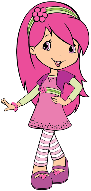 Strawberry Shortcake Character Illustration - Official Cartoon Design
