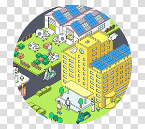 Sustainable Smart City Neighborhood - Eco-Friendly Urban Living Design