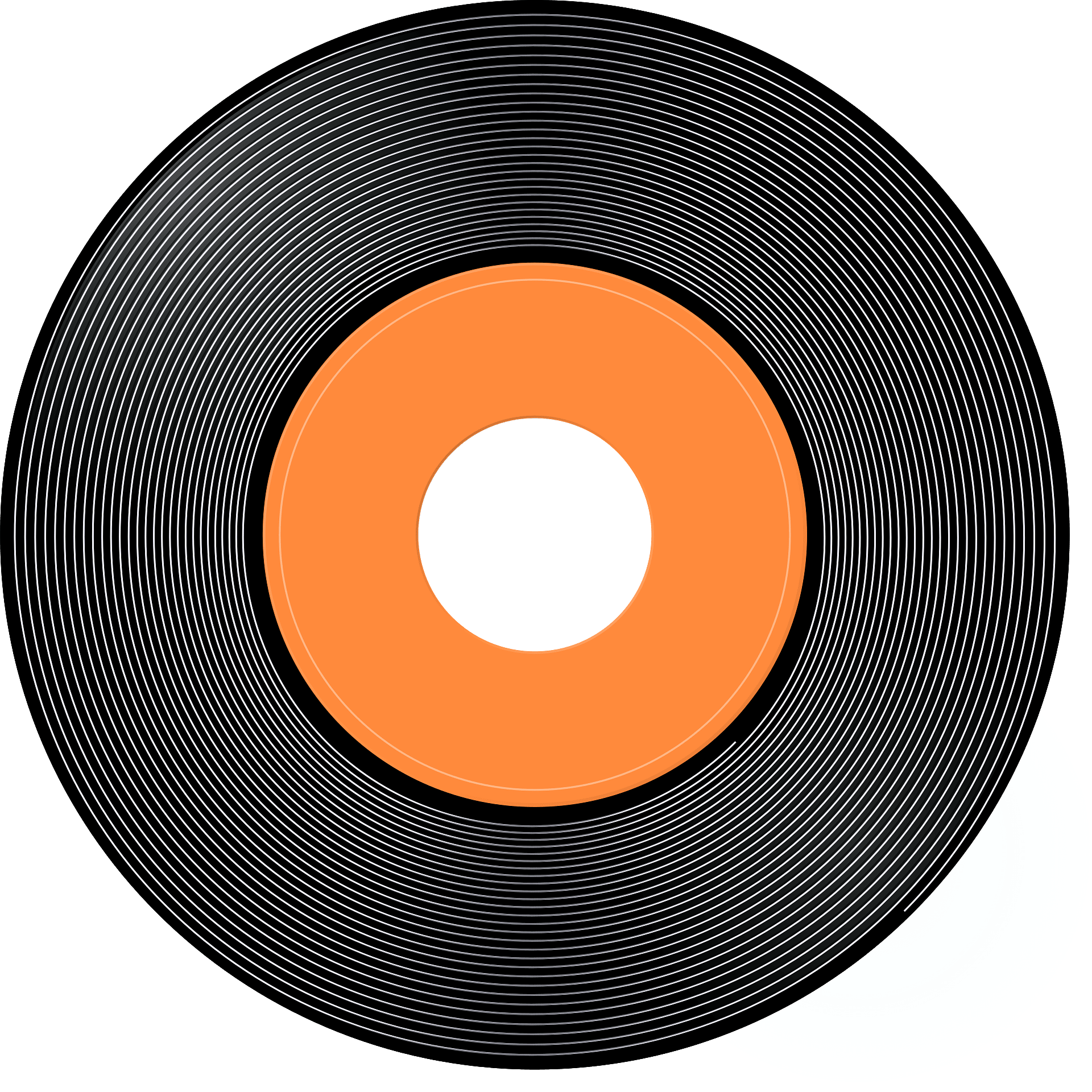 Vinyl Records Clip Art Library