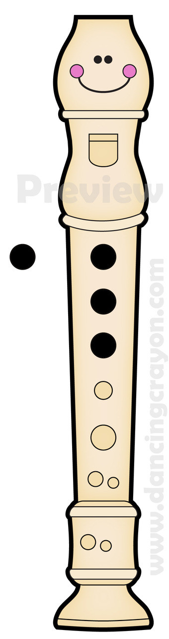 Recorder Clipart