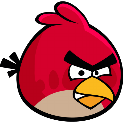 Red Bird from Angry Birds - Iconic Game Character Image