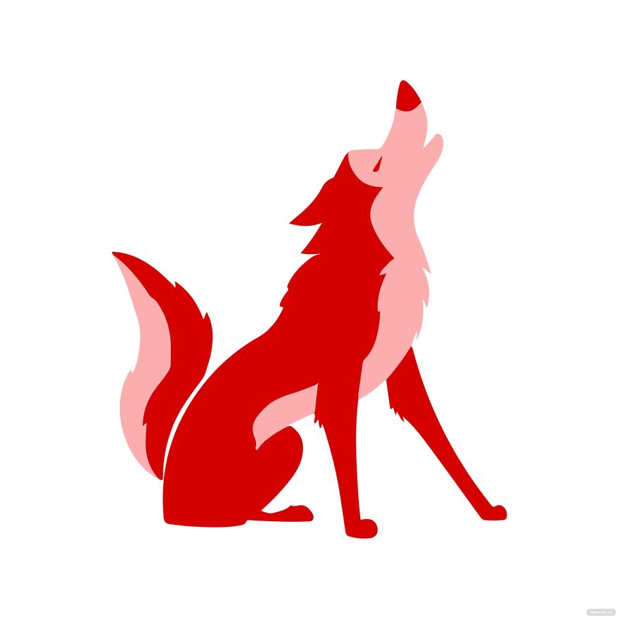 Red Wolf Paw Print - Red And Black Panthers - Free Transparent PNG ...