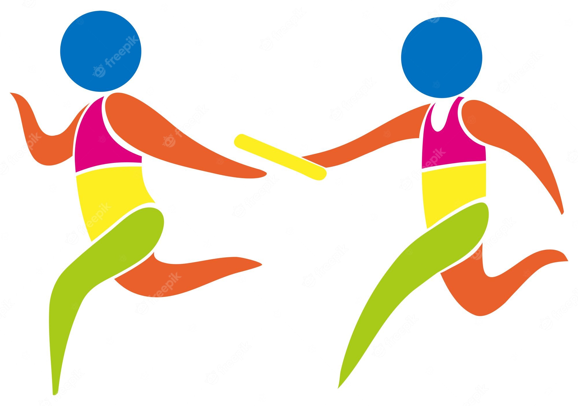 Relay Races Clip Art Library