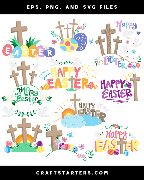 Christian Religious Easter Clip Art N15 free image download - Clip Art ...