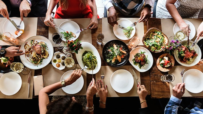 Shared Dining Experience - Community Meals and Food Culture