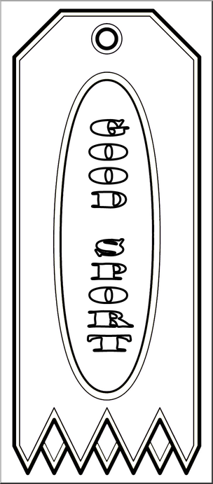 Hope Door Tag - Printable Mirror-Readable Design for Inspiration