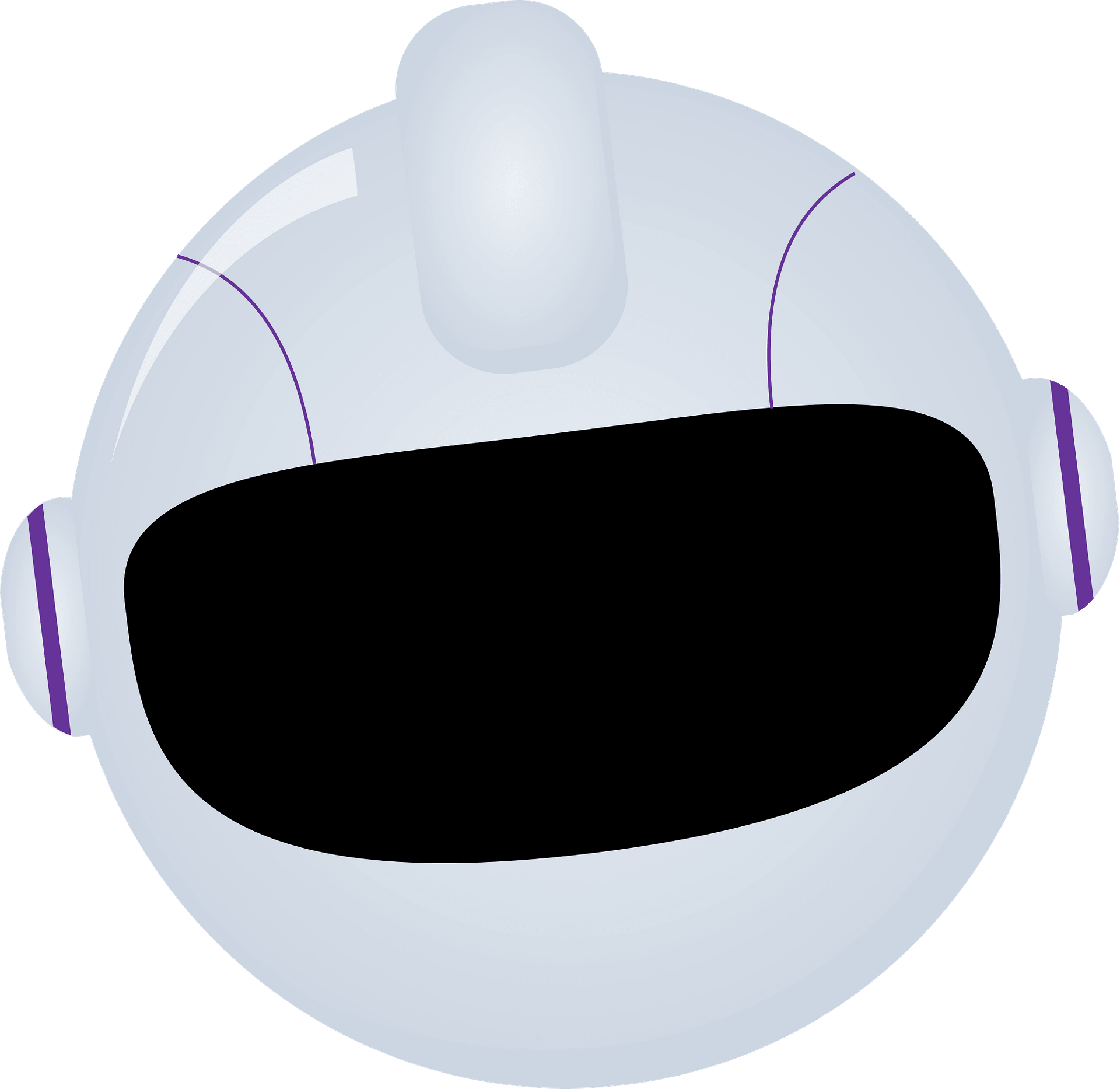 robot heads - Clip Art Library