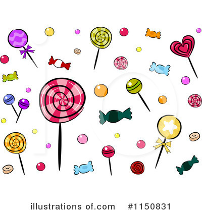 Fun Candy Illustration for Kids’ Party Themes & Sweet Treat Designs