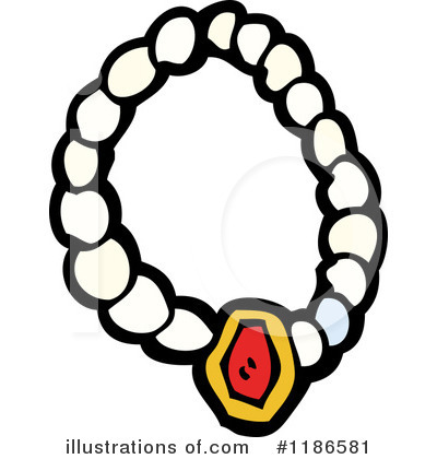 Beaded Necklace Clipart - Free Illustration for Creative Projects