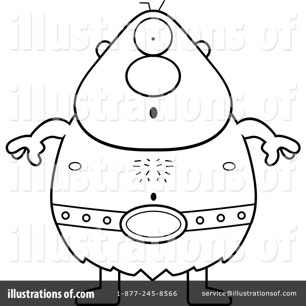 Cyclops Clipart #1263372 - Illustration by Cory Thoman - Clip Art Library